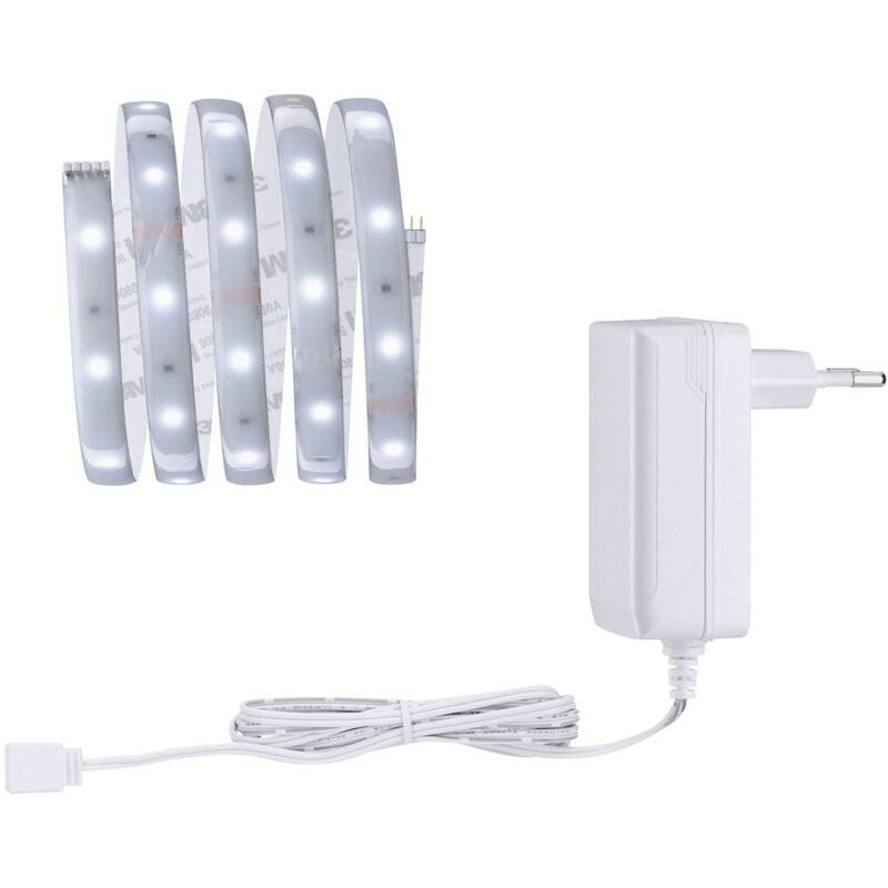 foto del prodotto paulmann 79872 kit base striscia led con spina 24 v 1.5 m bianco luce del giorno 1 kit