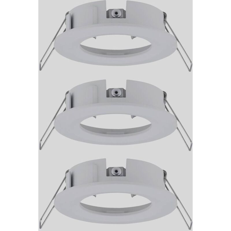 foto del prodotto paulmann 92480 ebl choose anello di montaggio kit da 3 10 w bianco opaco