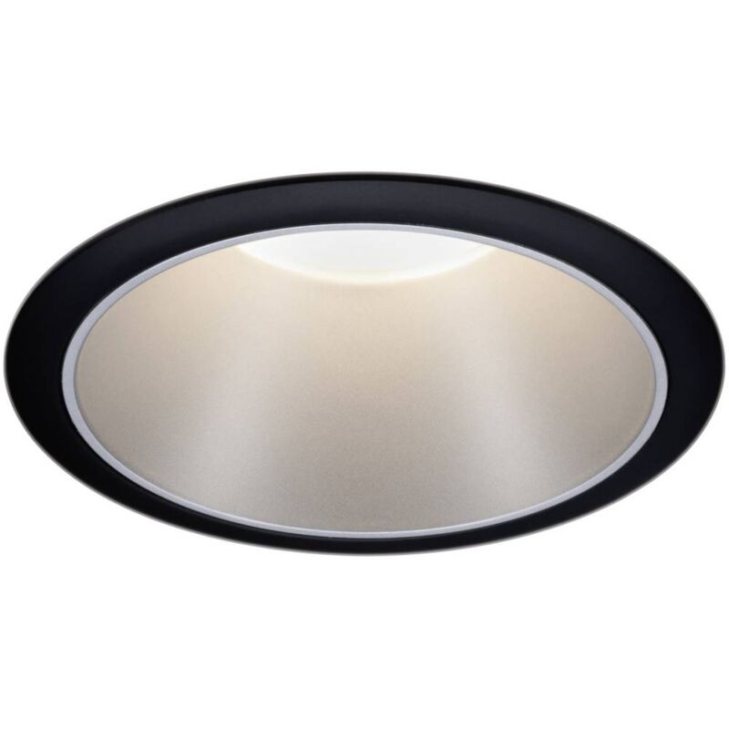 foto del prodotto paulmann 93397 lampada led da incasso gu10 nero opaco , argento