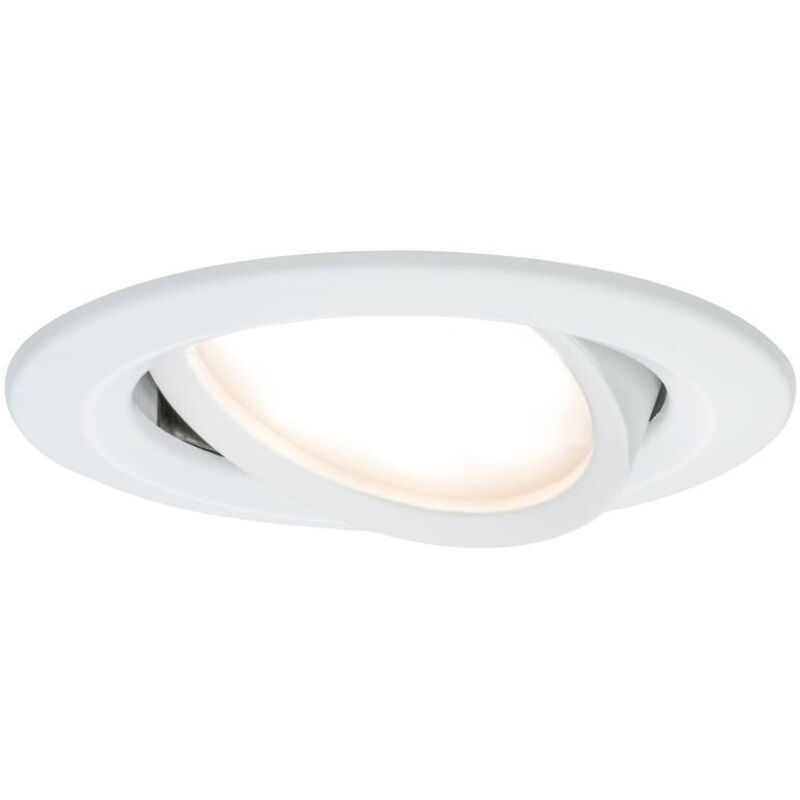 foto del prodotto paulmann - 93484 nova lampada da incasso led monocolore led 18 w bianco opaco