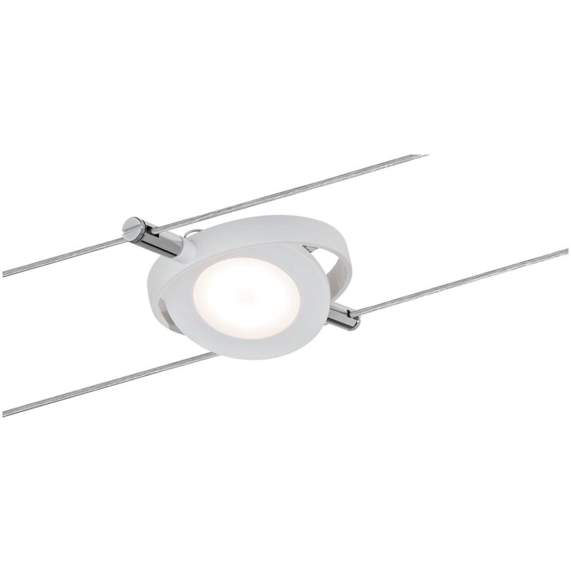 foto del prodotto paulmann 94088 sistema cavo dc led spot roundmac 1x4w bianco opaco 12v dc plastica