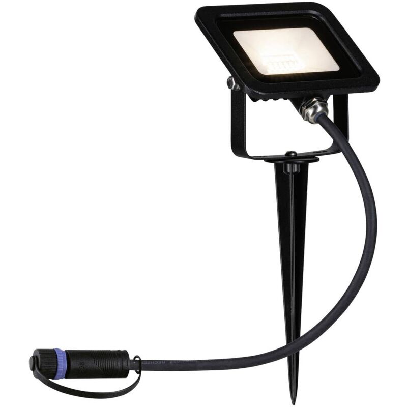 foto del prodotto paulmann 94574 sistema d illuminazione plug shine 6.8 w bianco caldo nero