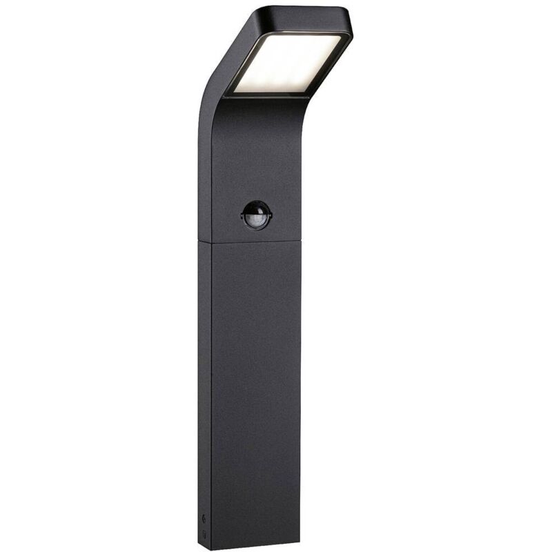 foto del prodotto paulmann 94747 kulma pir poller anthrazit luce del sentiero led monocolore 7.5 w antracite