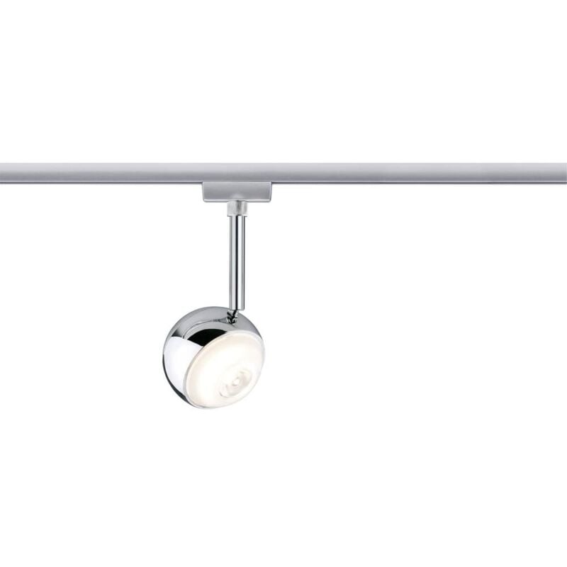 foto del prodotto paulmann capsule ii lampada per sistema su binario urail led a montaggio fisso 6 w led monocolore cromo opaco , crom