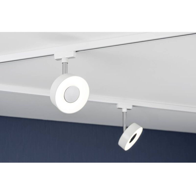 immagine 0 del prodotto paulmann circle lampada per sistema su binario urail led a montaggio fisso 5 w led monocolore bianco
