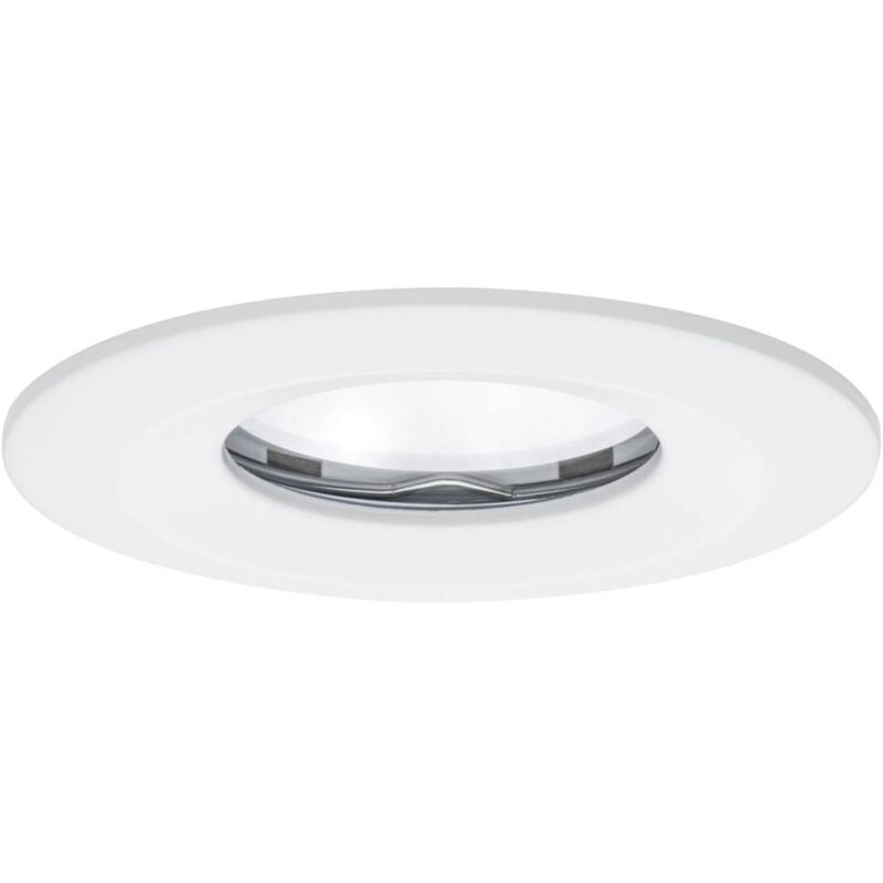 foto del prodotto paulmann coin lampada a led da incasso per bagno 6 w ip65 bianco opaco