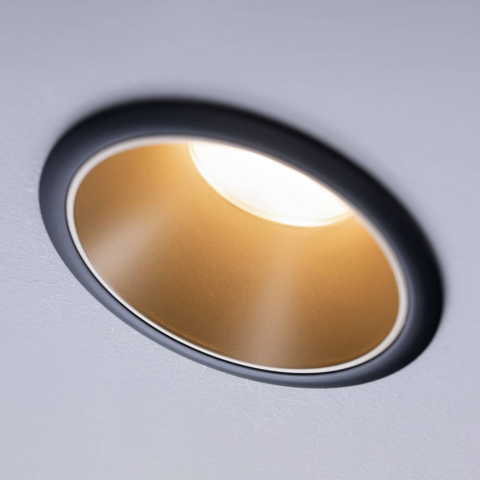 foto del prodotto paulmann cole spot ledlight, oro nero