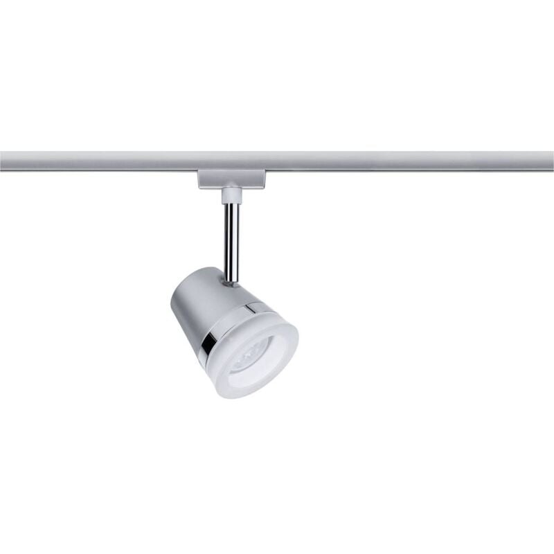 foto del prodotto paulmann cone lampada per sistema su binario urail gu10 10 w led monocolore cromo opaco , cromo