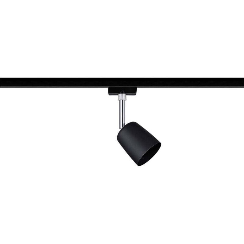 foto del prodotto paulmann cover lampada per sistema su binario urail gu10 10 w led monocolore nero opaco , cromo