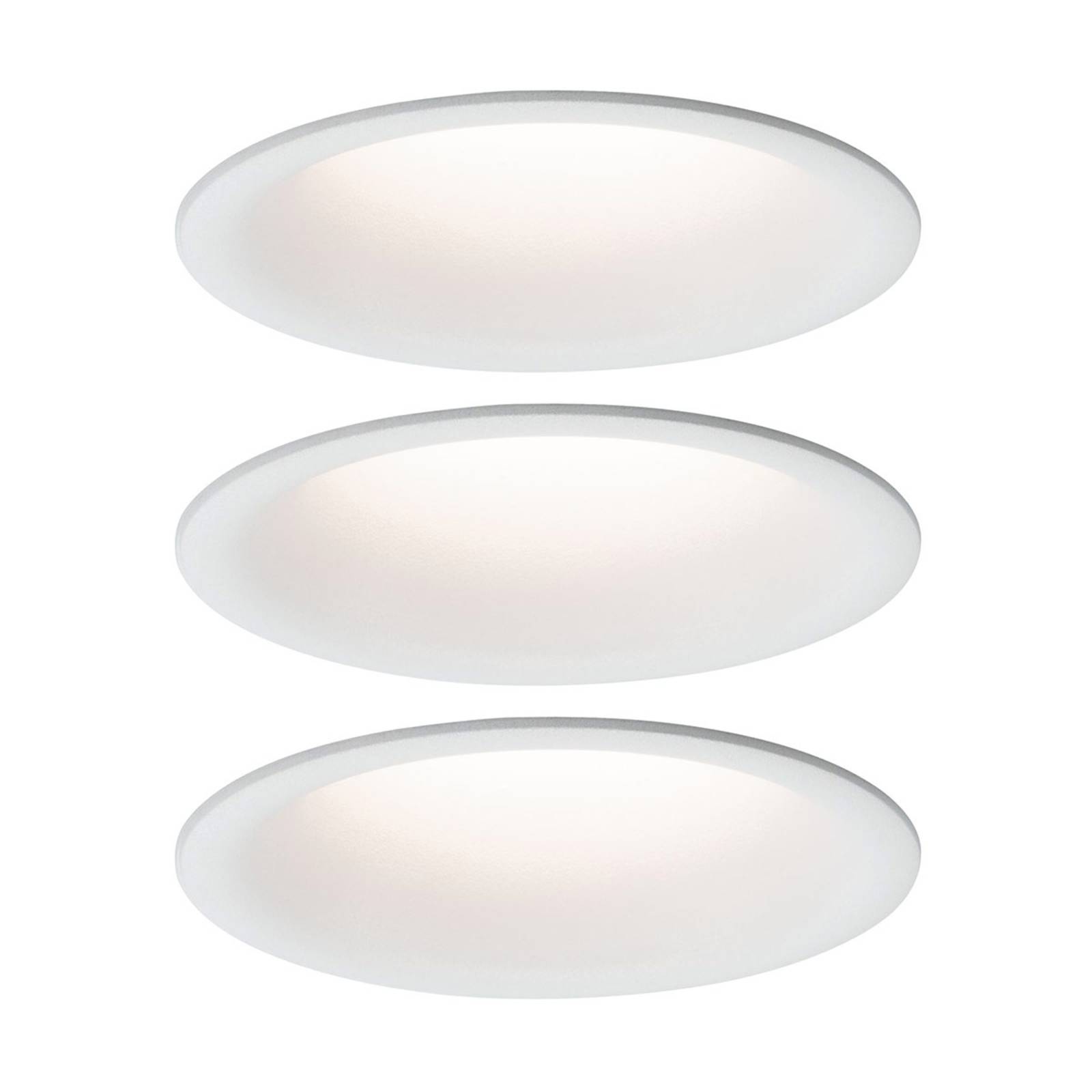 foto del prodotto paulmann downlight led cymbal 3x6,8w ip44