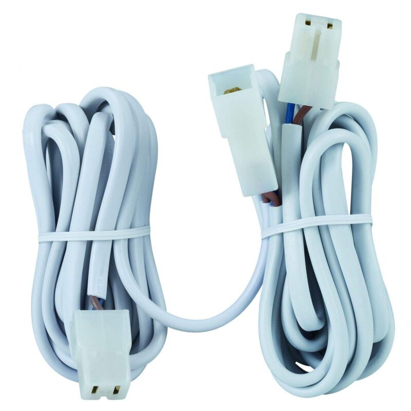 foto del prodotto paulmann extension cord for 2 x 12 v recessed lights plug in connections, 2 x 2 m