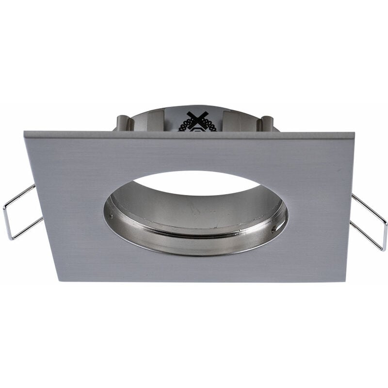foto del prodotto paulmann faretto da incasso per bagno faretto da incasso per bagno faretto da incasso ip44, ferro alluminio zinco spazzolato, led 6,8w 430lm bianco