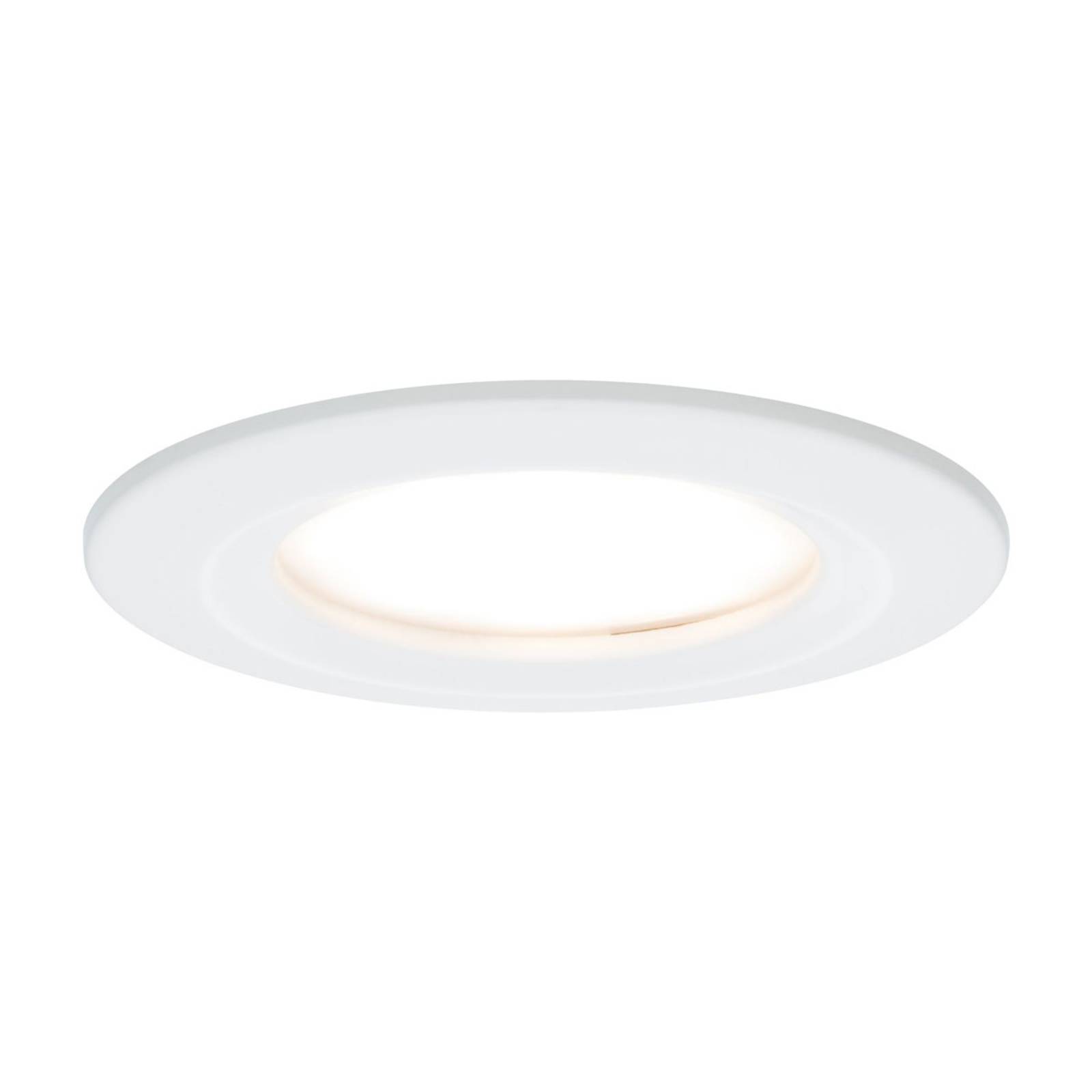 foto del prodotto paulmann faretto led nova rotondo, dimmerabile, bianco