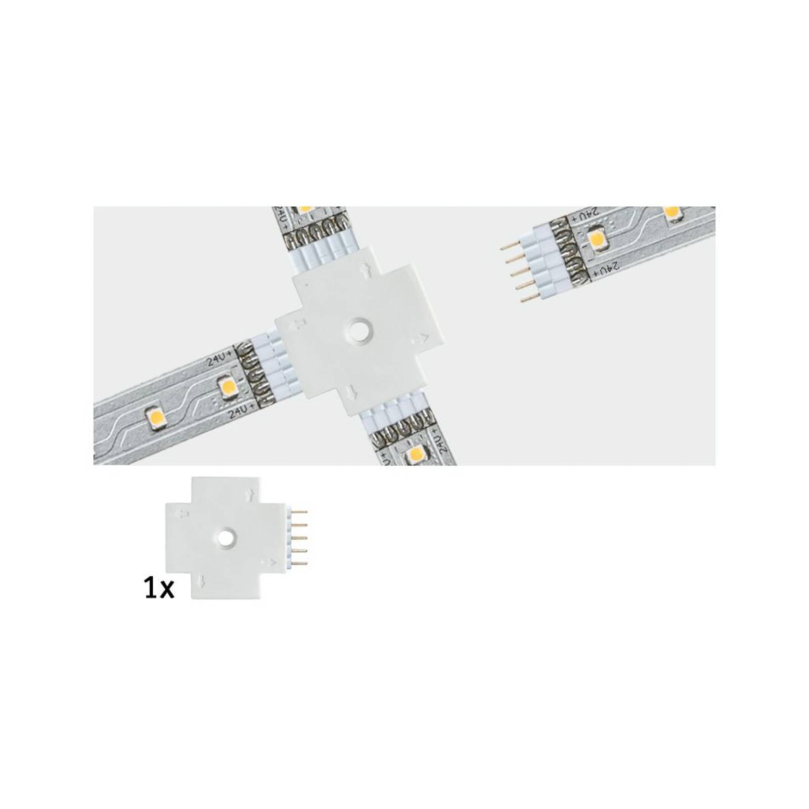 foto del prodotto paulmann giunto a croce per strip led max