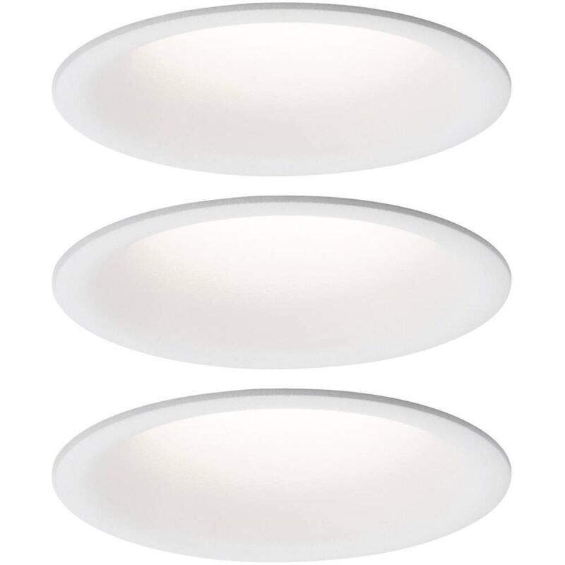 foto del prodotto paulmann lampada a led da incasso per bagno kit da 3 18.9 w