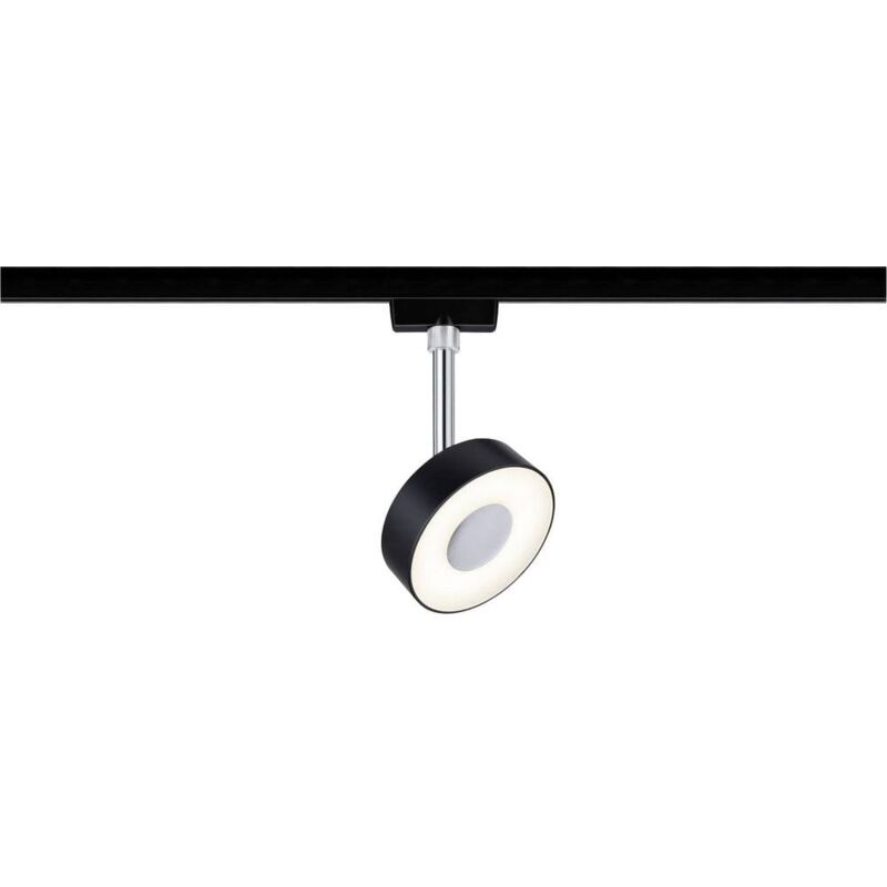 foto del prodotto paulmann lampada per sistema su binario urail led a montaggio fisso 5 w led monocolore nero opaco 