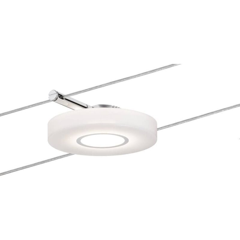 foto del prodotto paulmann lampada per sistema su cavo discled i led a montaggio fisso 4 w led monocolore satinato
