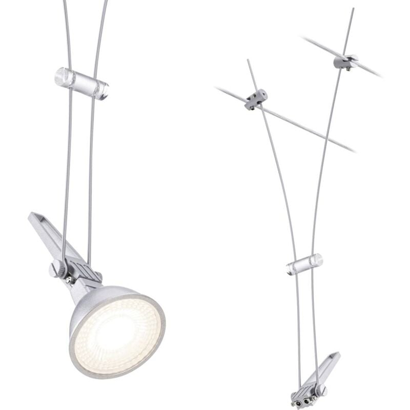 foto del prodotto paulmann lampada per sistema su cavo gu5.3 cromo opaco 