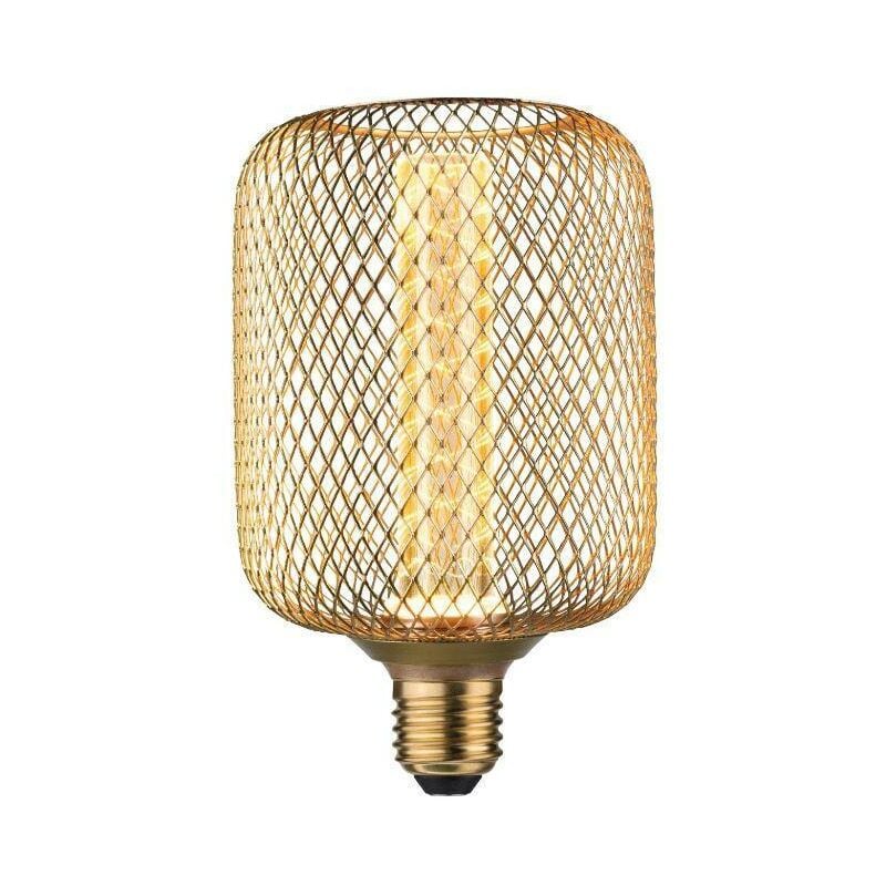foto del prodotto paulmann led metallic glow zyl spiral e27 ottone