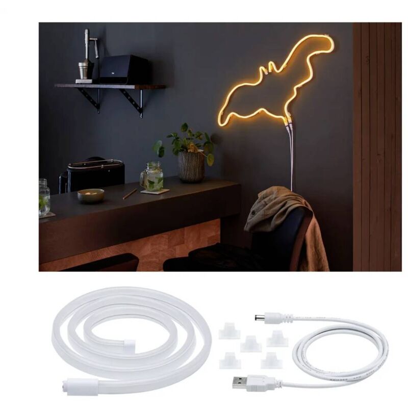 foto del prodotto paulmann licht paulmann 70562 striscia led con spina 5 v 1 m 1 pz.