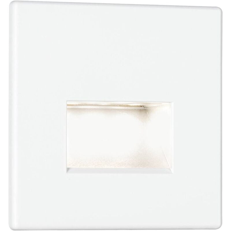 foto del prodotto paulmann licht paulmann 93093 wand ebl edge lampada da incasso a parete a led led monocolore bianco opaco