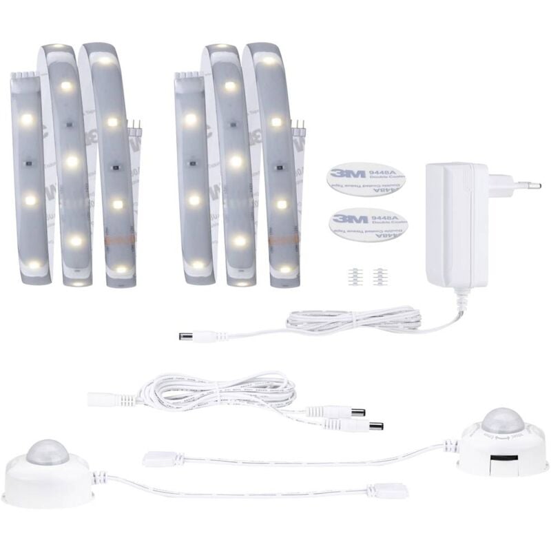 foto del prodotto paulmann licht paulmann comfort set bett 2x1m 78894 kit base striscia led con spina 24 v 2 m bianco caldo 1 kit