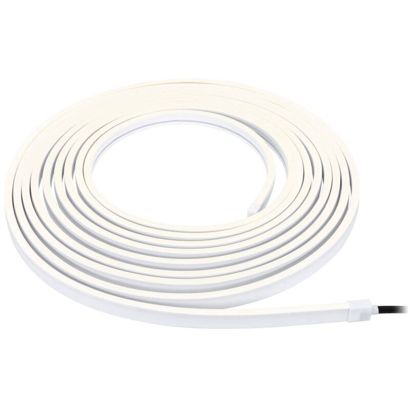 foto del prodotto paulmann licht paulmann stripe smooth 94681 sistema d illuminazione plug shine striscia led led monocolore 46 w bianco caldo nero