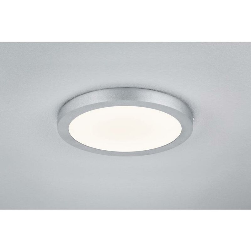 foto del prodotto paulmann lunar 706.55 pannello led 17 w bianco caldo cromo opaco 