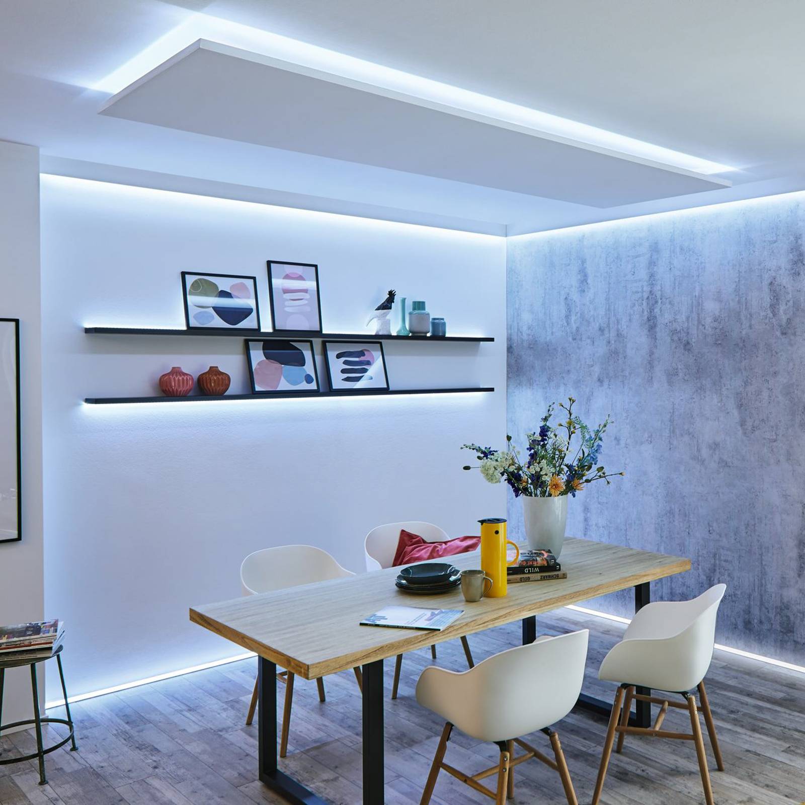 foto del prodotto paulmann maxled 250 striscia ip20 bianco freddo 1m