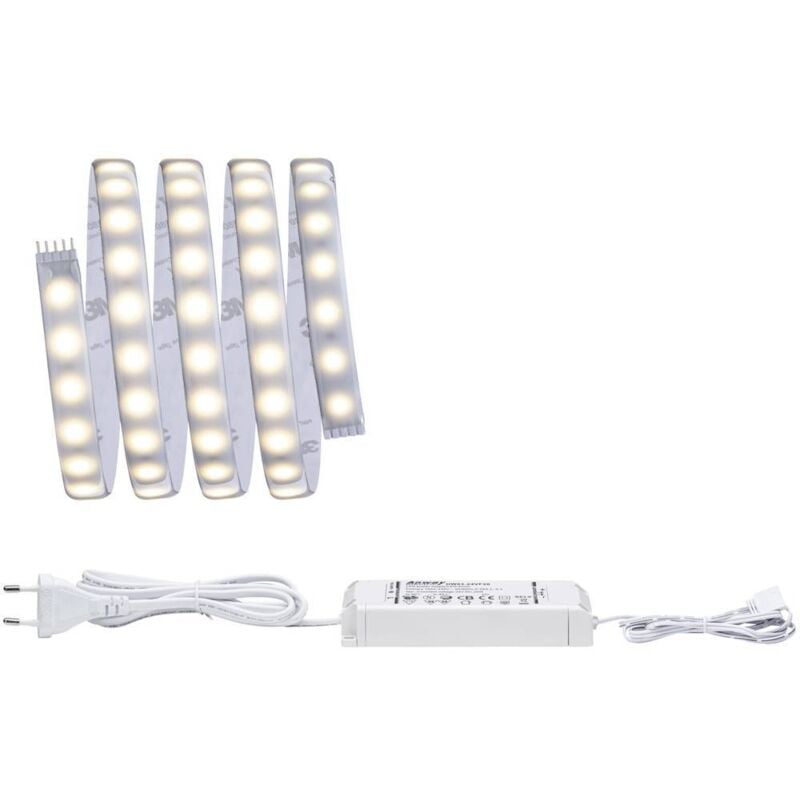 foto del prodotto paulmann maxled 500 70668 kit base striscia led con spina 24 v 1.5 m bianco caldo 1 pz.