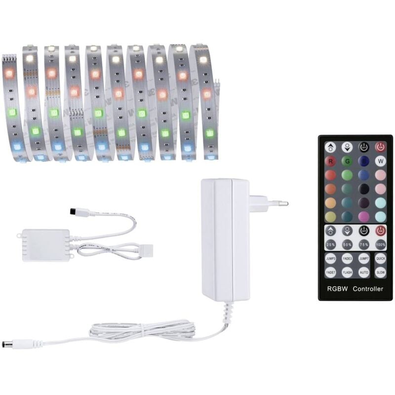 foto del prodotto paulmann maxled basic 79864 kit completo striscia led con spina 24 v 3 m bianco caldo 1 pz.