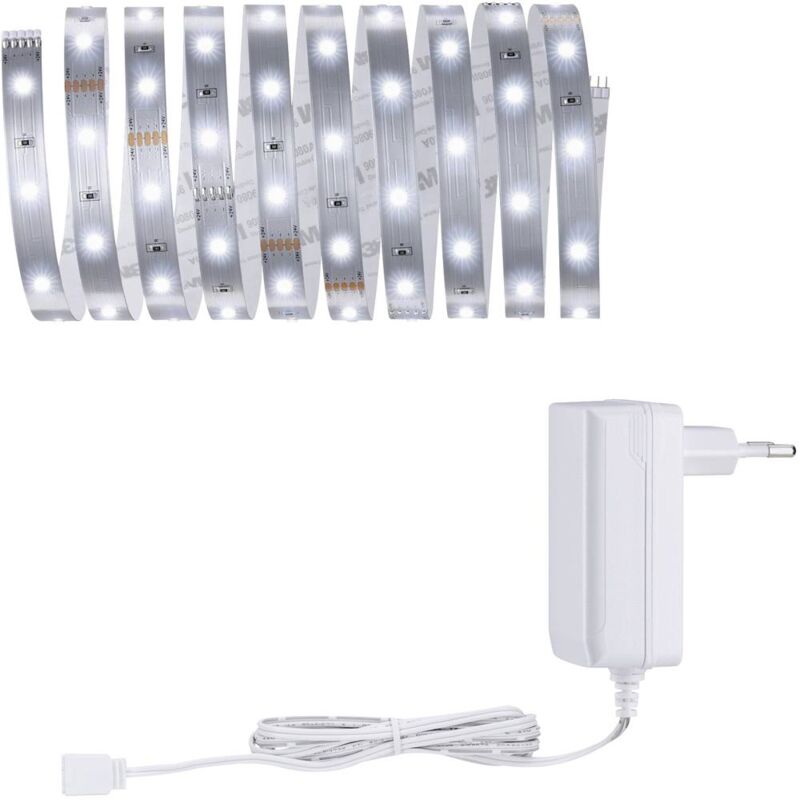 foto del prodotto paulmann maxled basic daylight 79856 kit base striscia led con spina 24 v 3 m bianco luce del giorno 1 pz.