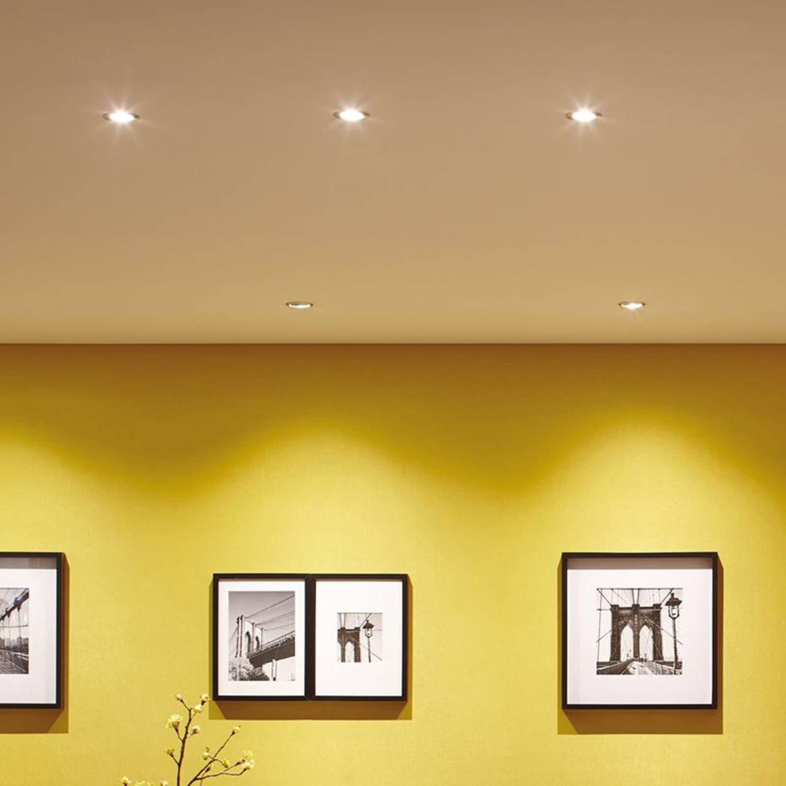 foto del prodotto paulmann nova set 3 spot led orientabili, ferro