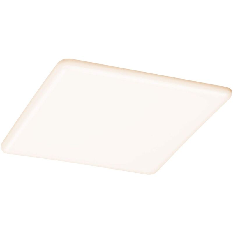 foto del prodotto paulmann pauleen 93062 pannello led a incasso veluna varifit ip44 dimmerabile su 3 livelli 215x215mm angolare 1x21 watt plafoniera satinato