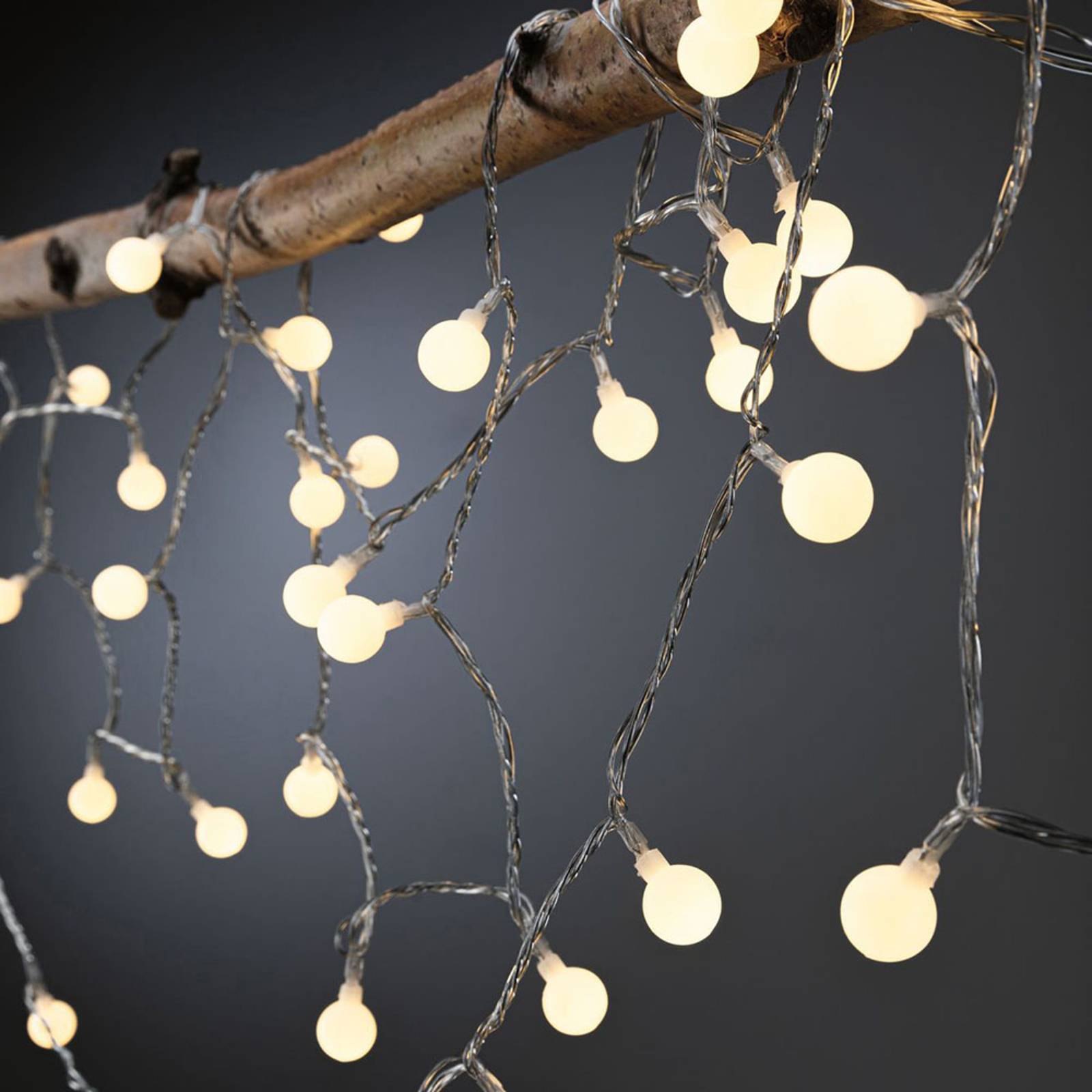 foto del prodotto paulmann plug shine ghirlanda luminosa led mini, 7,5 m