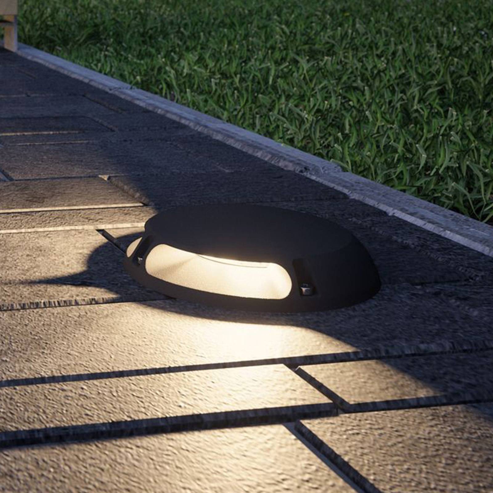 foto del prodotto paulmann plug shine lampada da pavimento a led 93920 2x3w