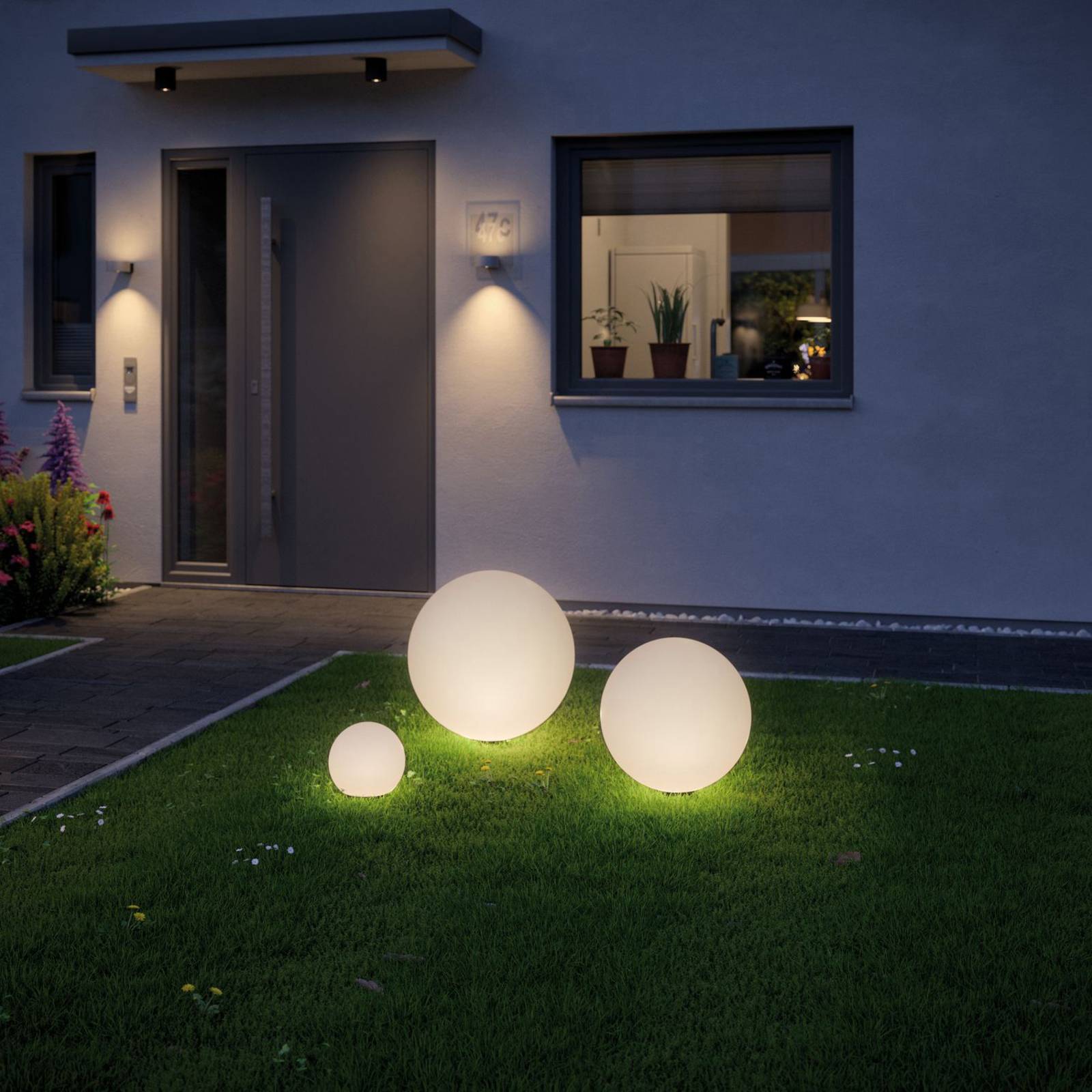 foto del prodotto paulmann plug shine lampada decorativa a led globo 20 cm