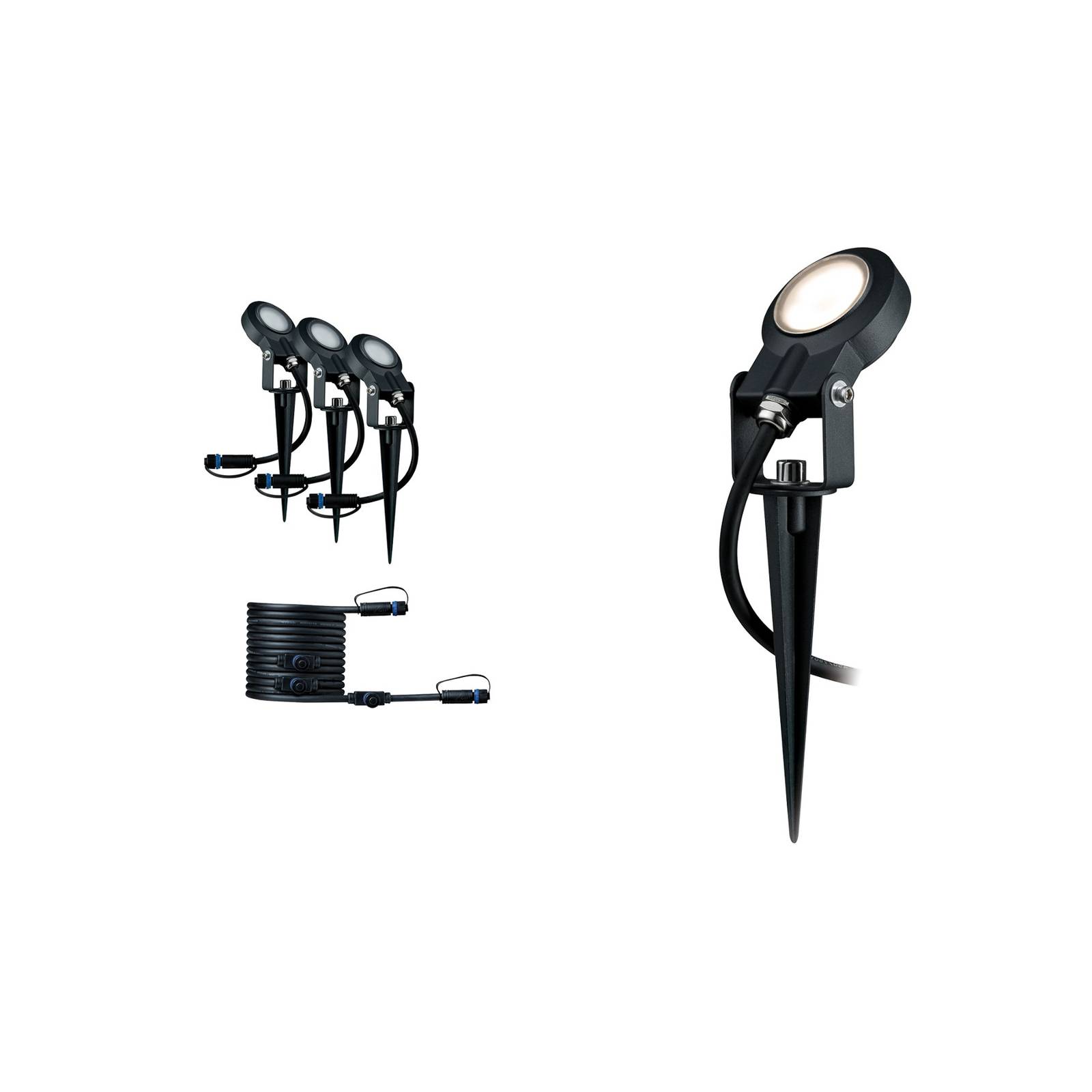 foto del prodotto paulmann plug shine sting 3000k 3 unità di estensione