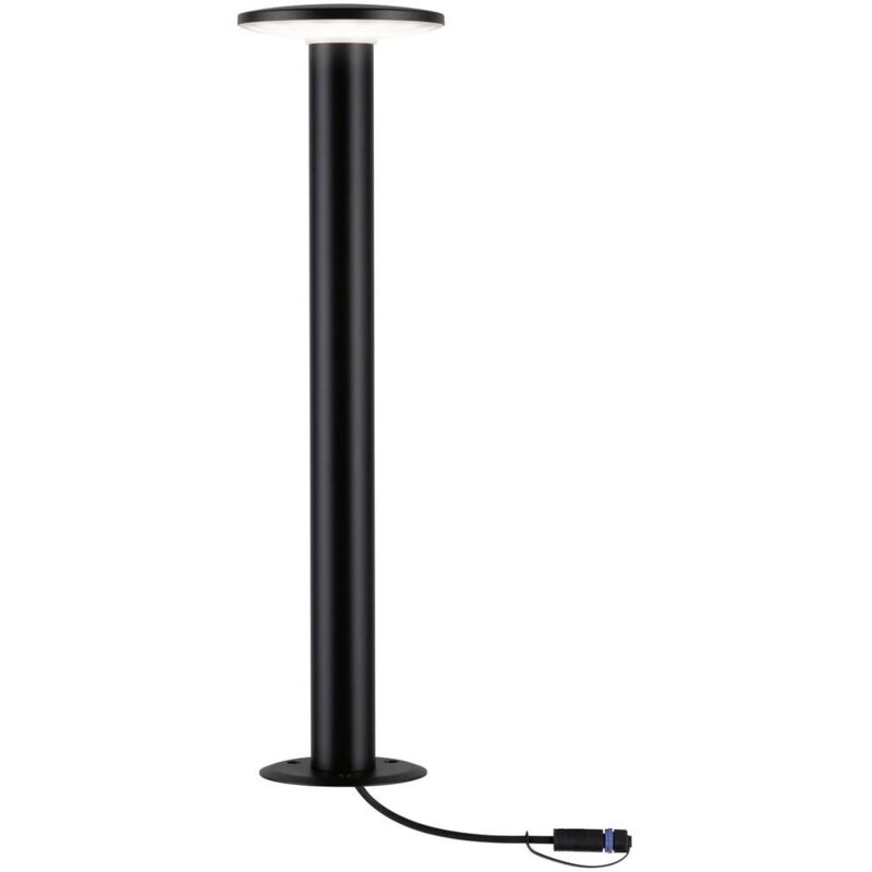 foto del prodotto paulmann poller plate 94312 sistema d illuminazione plug shine led monocolore 6.1 w bianco caldo antracite