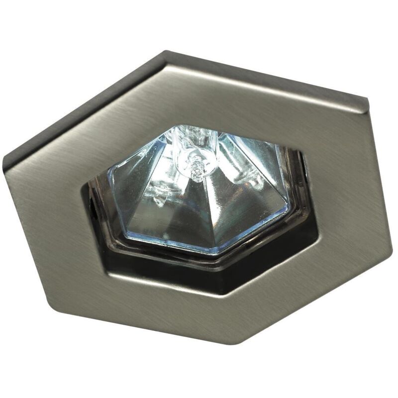 foto del prodotto paulmann quality line recessed light set, hexa brushed iron, 3 pc. set