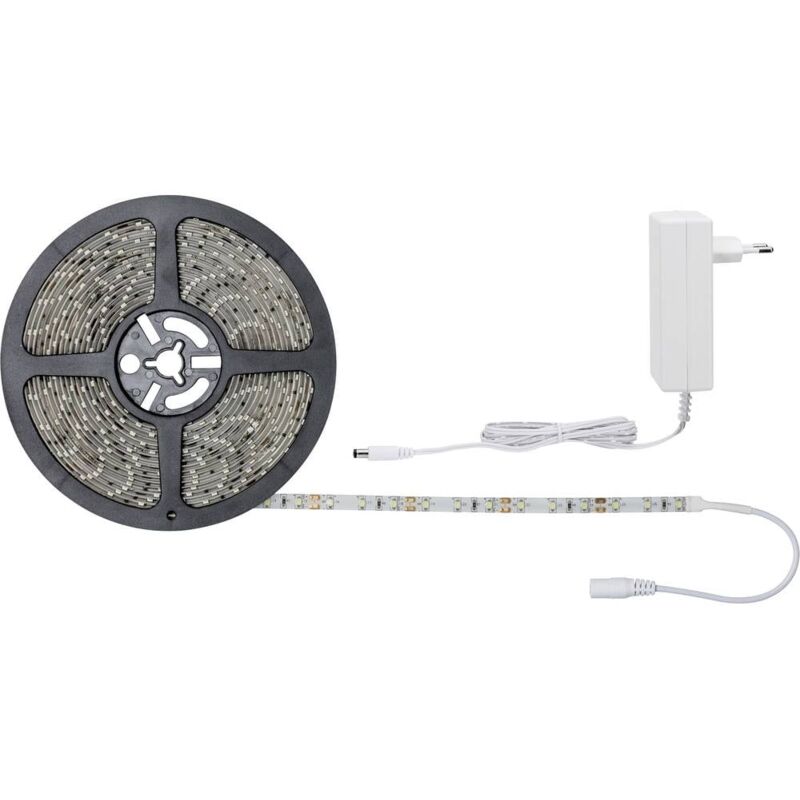 foto del prodotto paulmann simpled 78976 kit completo striscia led con spina 12 v 7.5 m bianco luce del giorno 1 pz.