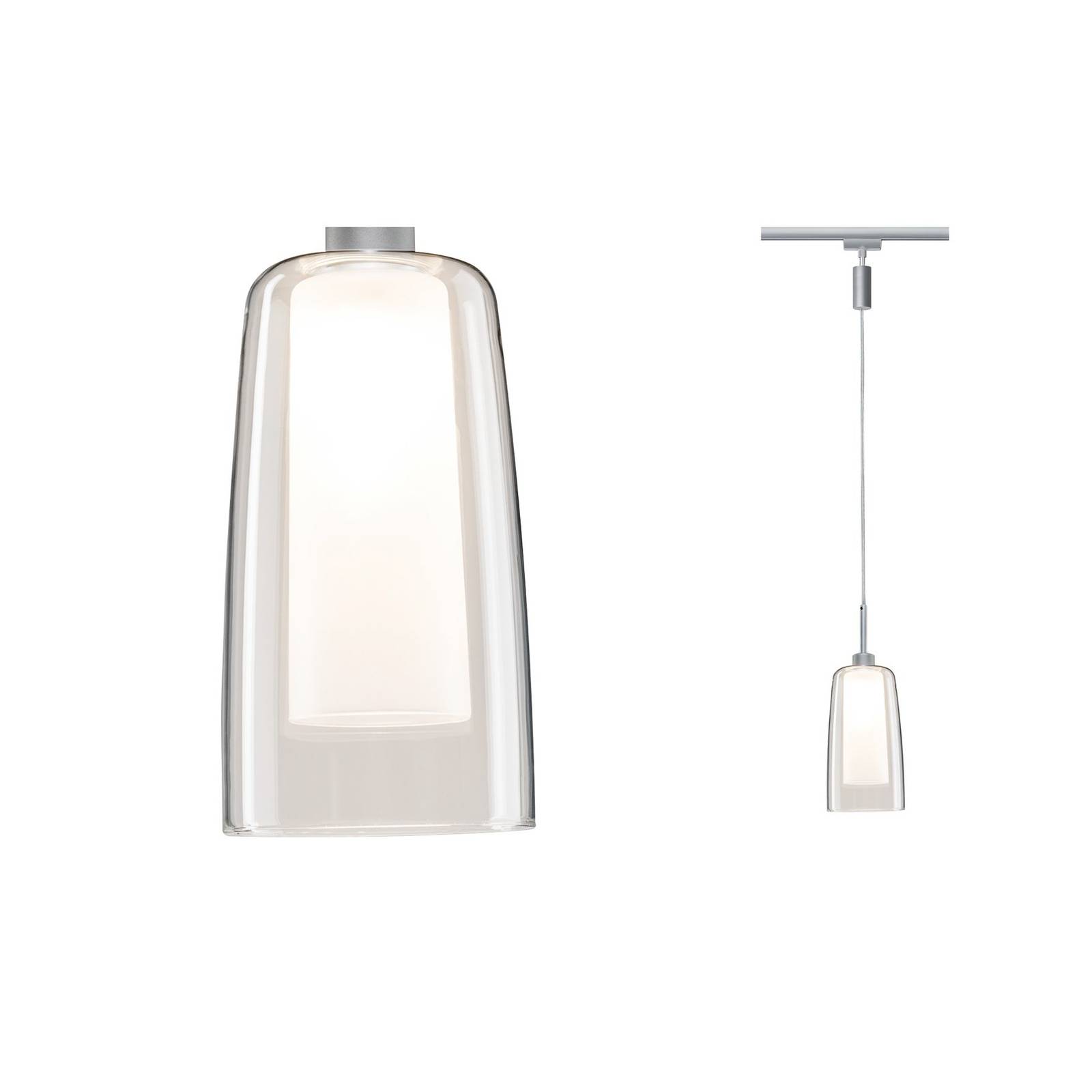 foto del prodotto paulmann urail arido a sospensione led cromo