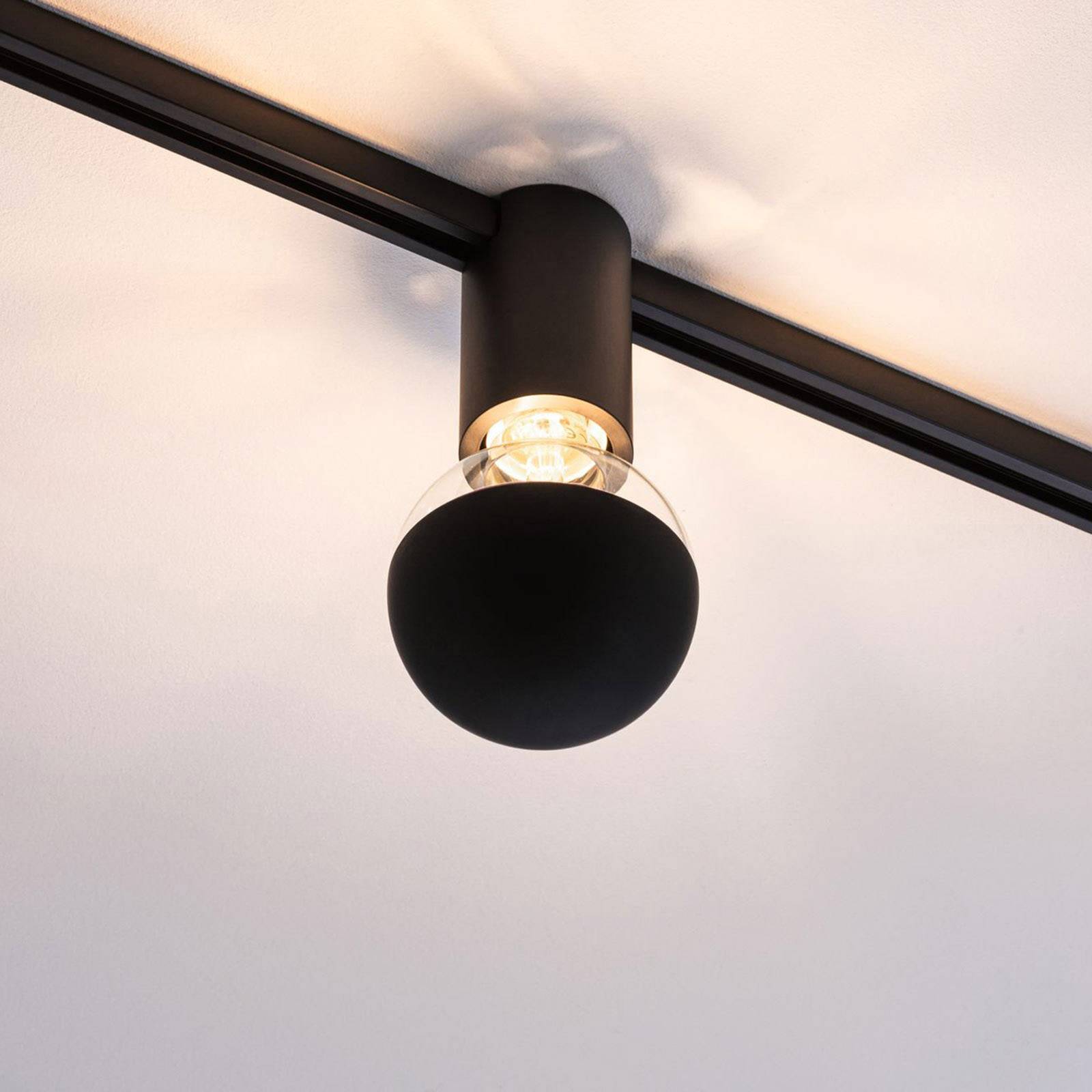 foto del prodotto paulmann urail ceiling socket e27, nero