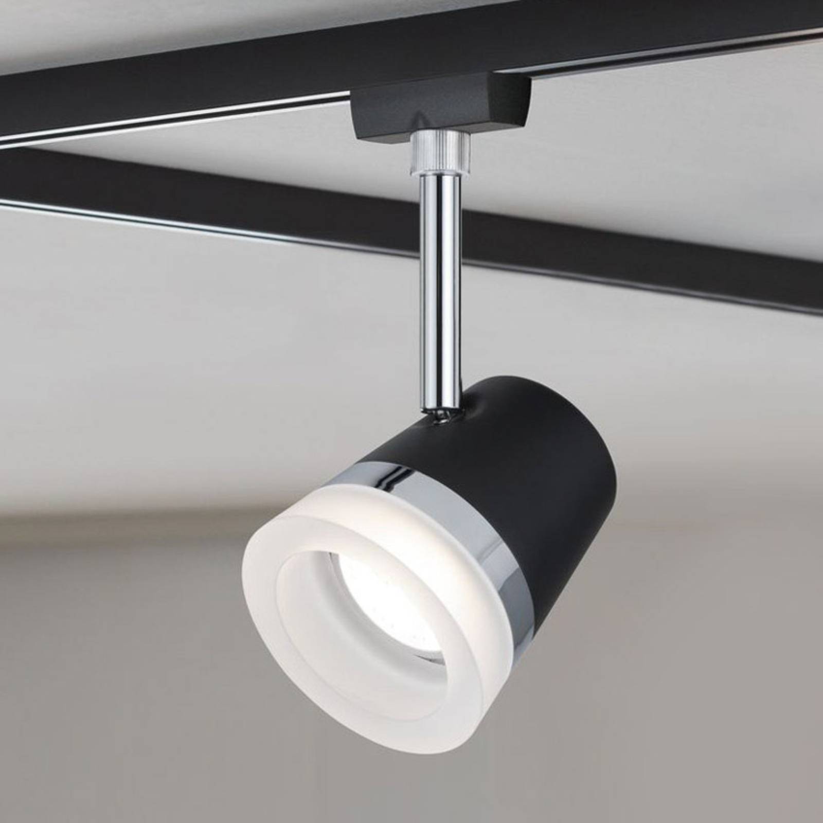 foto del prodotto paulmann urail spot cone gu10 nero, dimmerabile