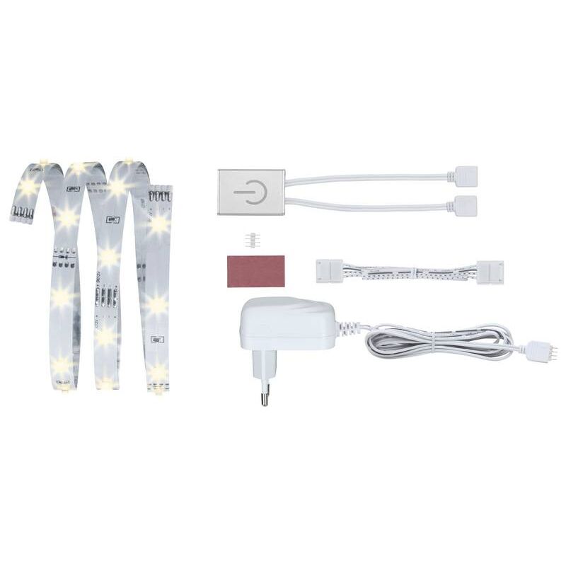 foto del prodotto paulmann yourled eco comfort 70954 kit completo striscia led con spina 12 v 1 m bianco caldo 1 pz.