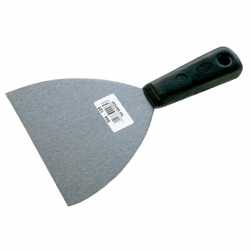 foto del prodotto pavan spatola flessibile per stuccatori art.504 con lama in acciaio temprato e manico in plastica 50 mm