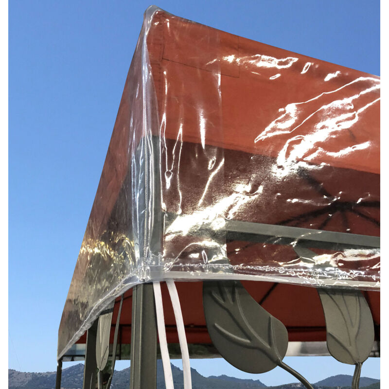 foto del prodotto pavillon schutzhaube 2x2m wasserdicht transparent