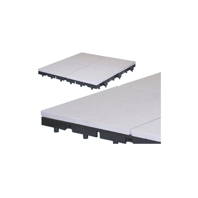 foto del prodotto pavimento click clack 30x30 4 bianco