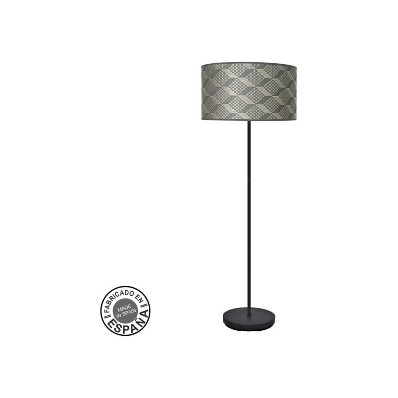 foto del prodotto pavimento de soggiorno 1xe27 nero tetris grigio 163x40x40cm moda
