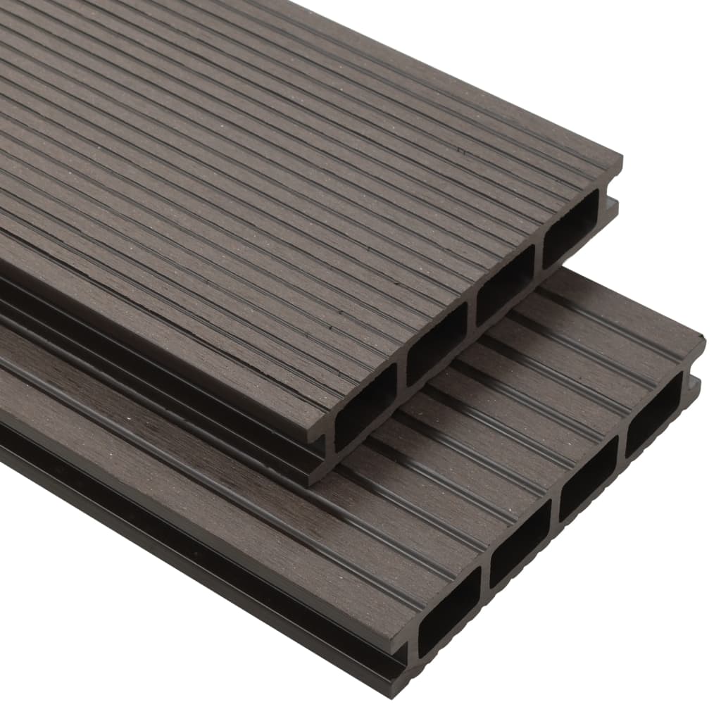 foto del prodotto pavimento esterni in wpc cavo accessori 16m 2,2m marrone scuro